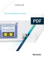 2016 Tektronix Full Line Product Catalog