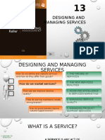 Designing and Managing Services