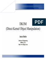 Direct Kernel Object Manipulation