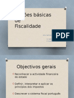 Noções de Fiscalidade