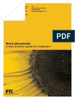 PTC Work Placements Guide 2012