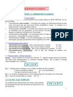 Thermodynamique PDF