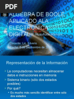 Presentacion de Algebra de Boole y Electronica Digital