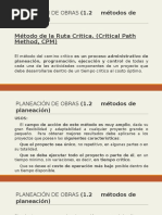 3 - Método de La Ruta Crítica