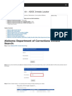 Alabama Inmate Search Department of Corrections Lookup