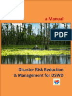 A Manual Disaster Risk Reduction and Management For DSWD