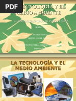 La Tecnología y El Medio Ambiente