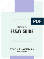 INSEAD Essay Guide