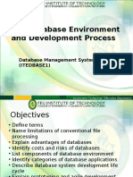 Lesson 1 - The Database Environment and Development Process