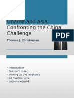 Obama and Asia: Confronting The China Challenge