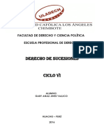 Derecho de Sucesiones