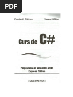 Curs de C# - Programare În Visual C# 2008 Express Edition PDF