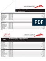 61D - Al Ghubaiba Bus Station To Nad Al Shiba Clinic Dubai Bus Service Timetable