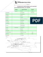 Evaluacion Capitales y Departametos