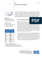 BMA-7000 Heavy Duty Pan and Tilt Pedestal: Selecting The Proper Size (AWG) of The Wiring Conductors Applications