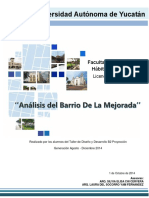 Análisis Del Barrio de La Mejorada