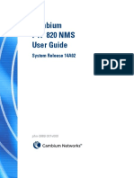 PTP 820 Nms - User Guide