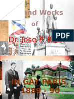 Life and Works: Dr. Jose P. Rizal