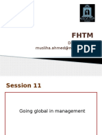 Session 11 - Global Management Today