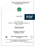 Dmm-I Course File 2015