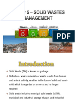 Topic 5 Solid Waste Management