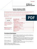 GEI-100189A System Database (SDB) Windows - Based ClientServer PDF