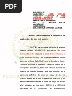 Juicio Ejecutivo Mercantil Federal Amparo Indirecto