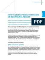 How To Develop Indicators Based On Behavioural Results: What Is An M&E System?