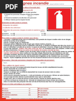 Affiche Consignes Incendie LEGIEST