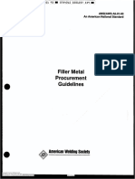 Aws Filler Metal PDF