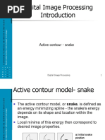 Active Contour - Snake