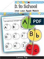 Abecedario para Imprimir de Manzanas