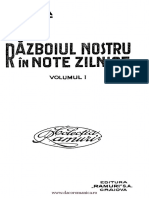 Razboiul Nostru in Note Zilnice - Iorga, Nicolae PDF