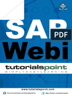 Sap Webi Tutorial