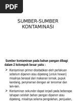 Sumber-Sumber Kontaminasi