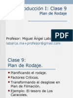 Producción 1: Plan de Rodaje