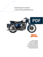 Royal Enfield Casestudy - Group 7 - Section B