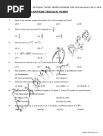 NTSE Stage 1 Gujarat SAT Paper 2015