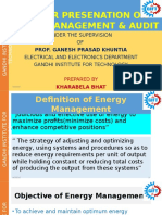 Energy Management & Audit