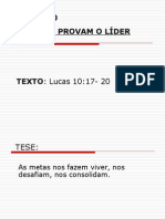 As Metas Provam o Líder