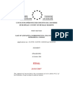 Case of Ledyayeva Dobrokhotova Zolotareva and Romashina v. Russia