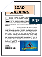 Load Shedding Info