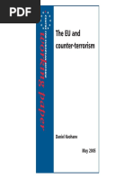 The EU and Counter-Terrorism: Daniel Keohane May 2005