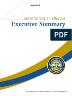 Appendix E AGuideToWritingAnEffectiveExecutiveSummary PDF