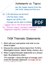 TKM Theme Analysis Essay