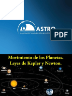 Movimiento de Los Planetas y Leyes de Kepler y Newton