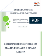 AULA 02 - Sistemas de Controle em Malha Fechada X Malha Aberta