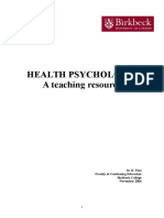 Health Psy Teaching Pack