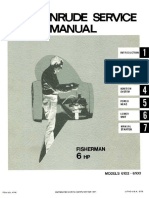 1971 Evinrude Fisherman 6HP Outboards Service Manual 4746 PDF