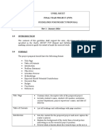 FYP Proposal Guidelines